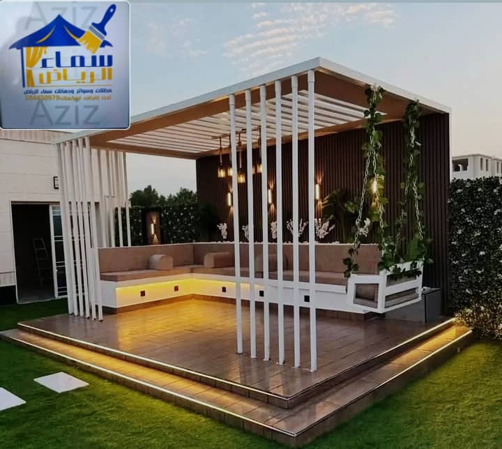 جلسات خارجيه بتصميمات عصرية 