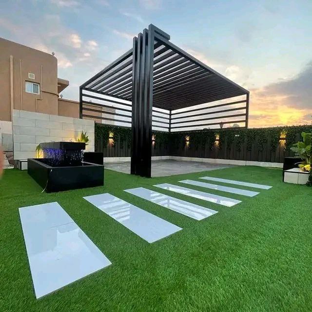 البرجولات الحديدية